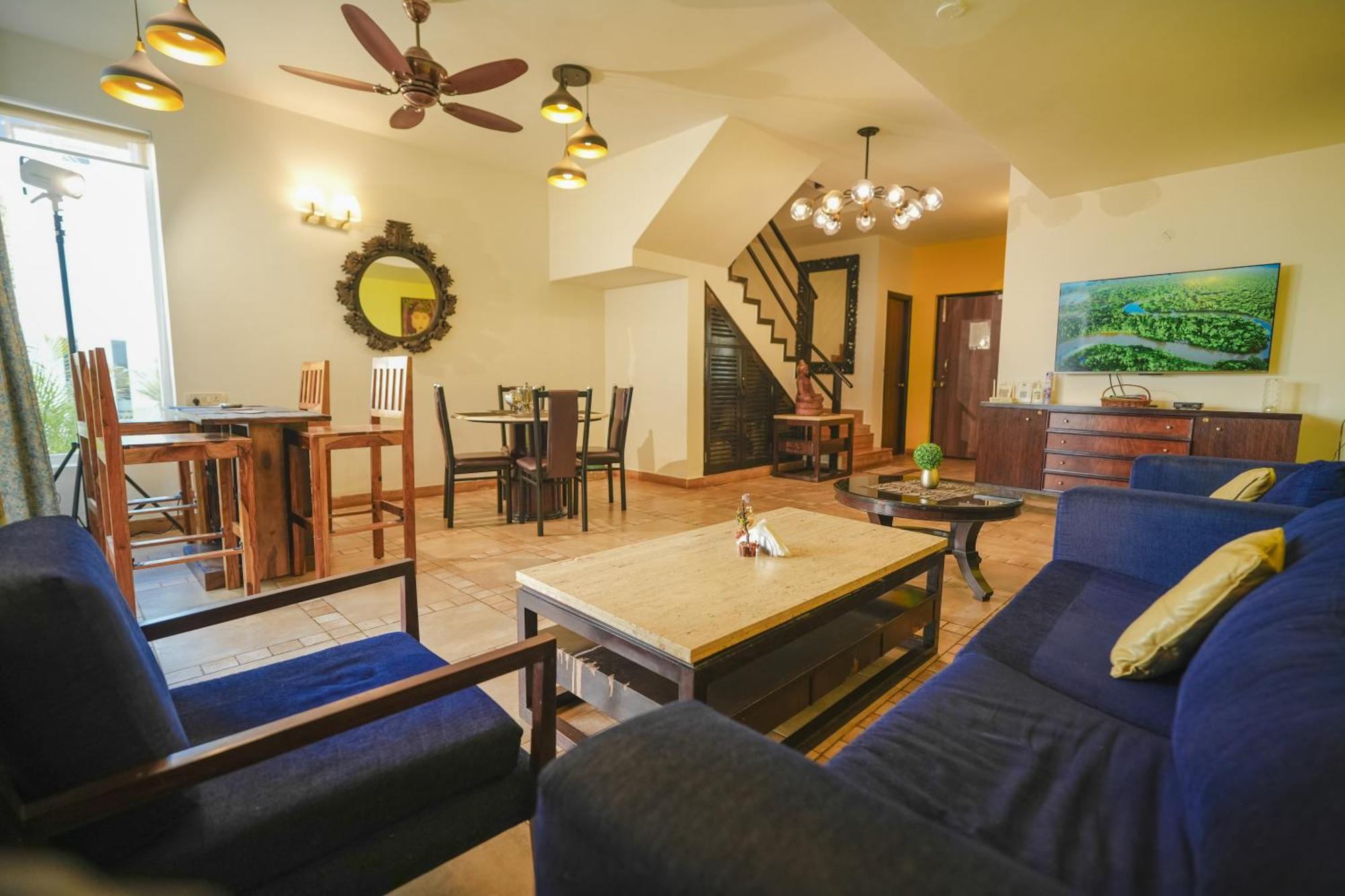 Villa M - Jia 3- 3Bhk In Candolim, Pool Facing, Near Beach, Breakfast Included ภายนอก รูปภาพ