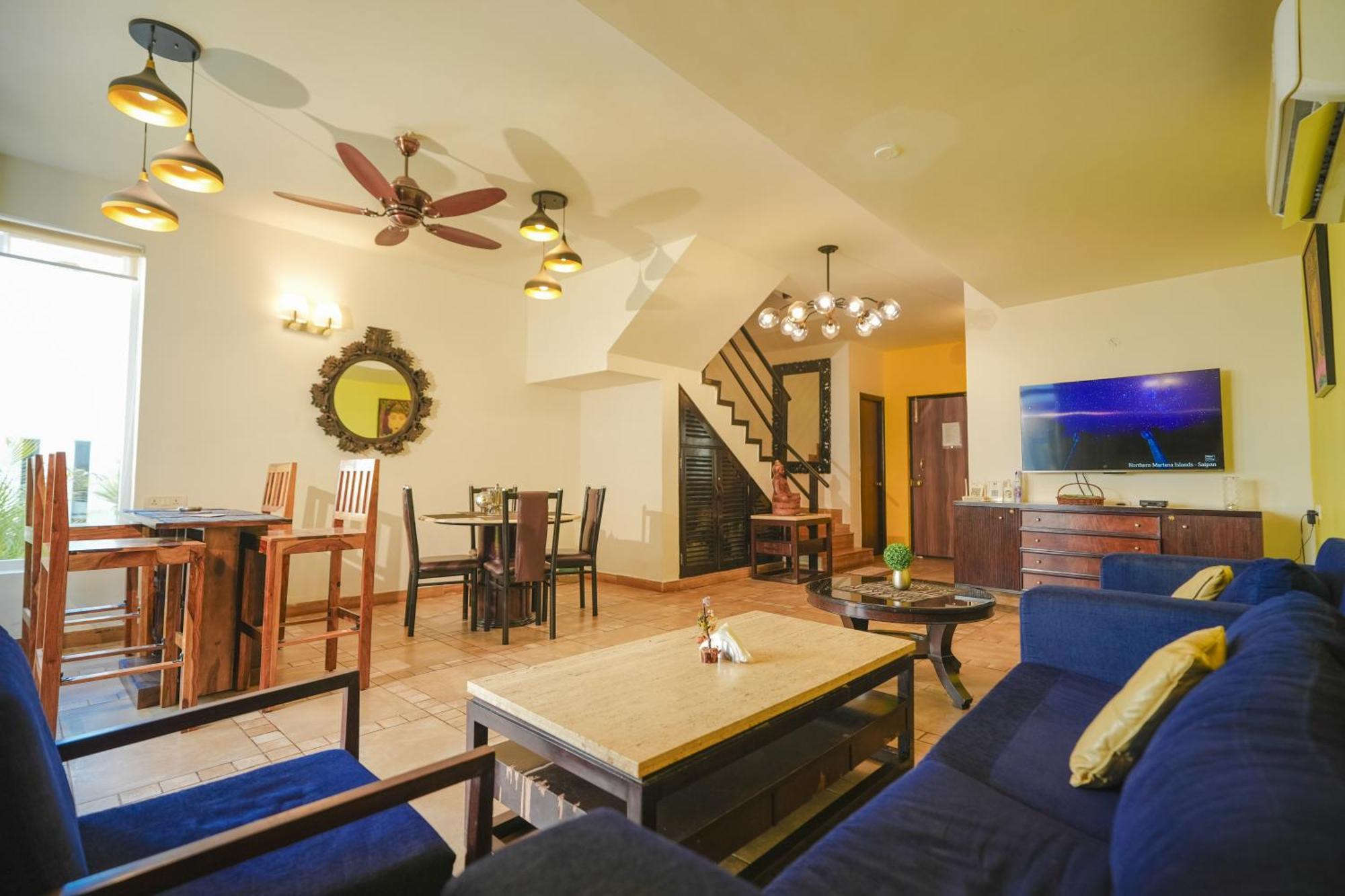 Villa M - Jia 3- 3Bhk In Candolim, Pool Facing, Near Beach, Breakfast Included ภายนอก รูปภาพ