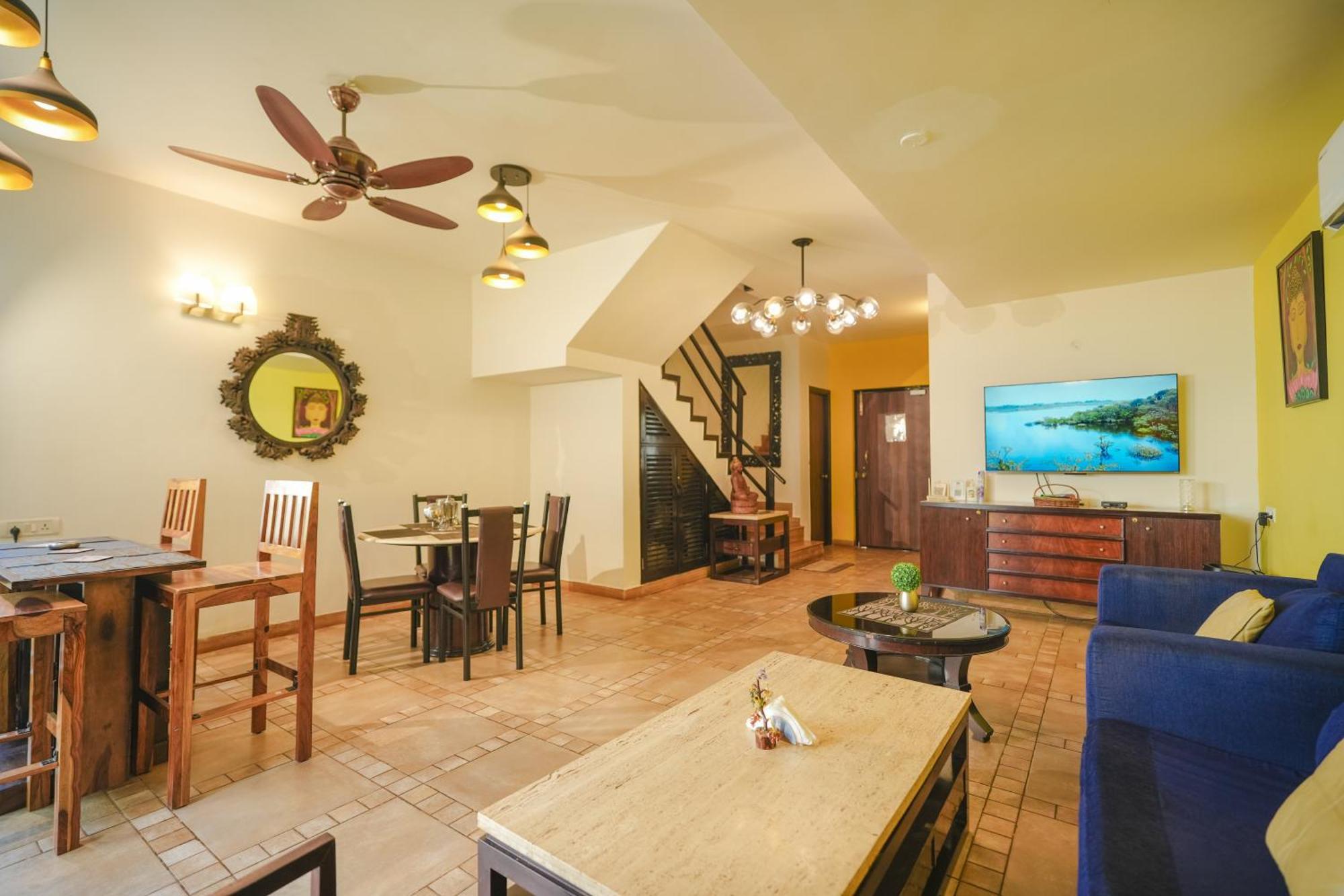 Villa M - Jia 3- 3Bhk In Candolim, Pool Facing, Near Beach, Breakfast Included ภายนอก รูปภาพ