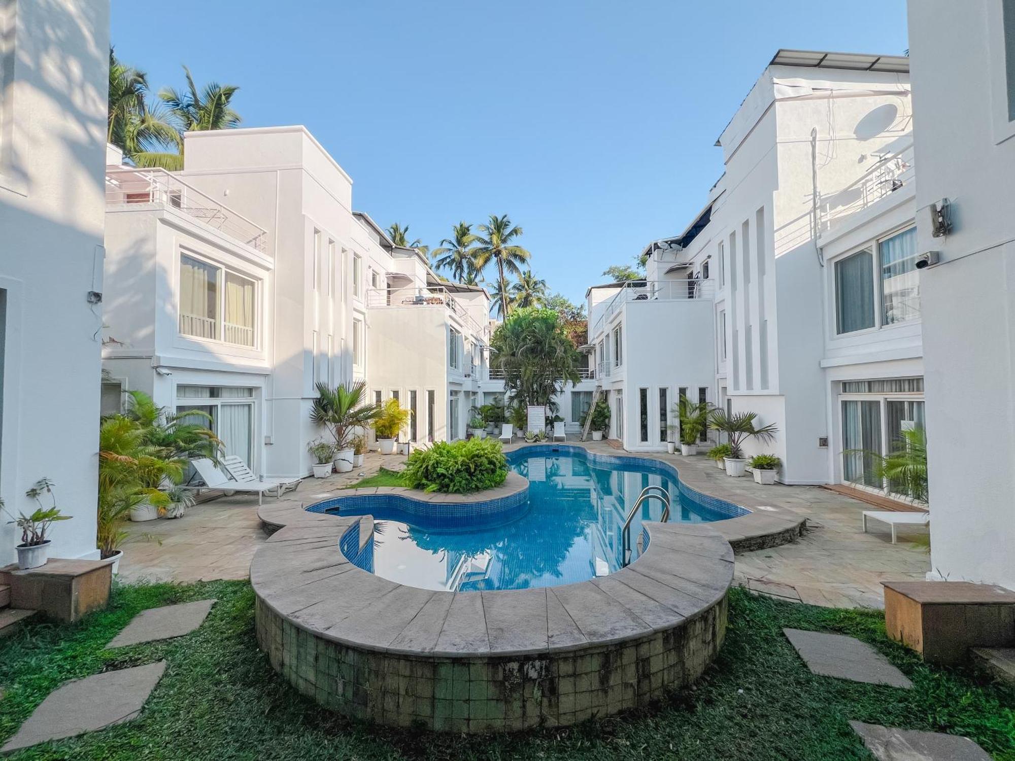 Villa M - Jia 3- 3Bhk In Candolim, Pool Facing, Near Beach, Breakfast Included ภายนอก รูปภาพ